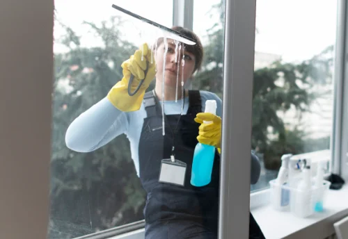 Nettoyage de vitres intérieures et extérieures à Belvédère